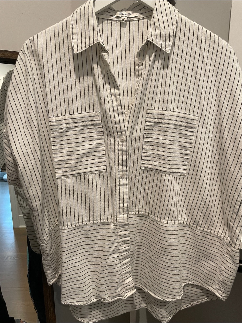 Madewell courier flannel shirt